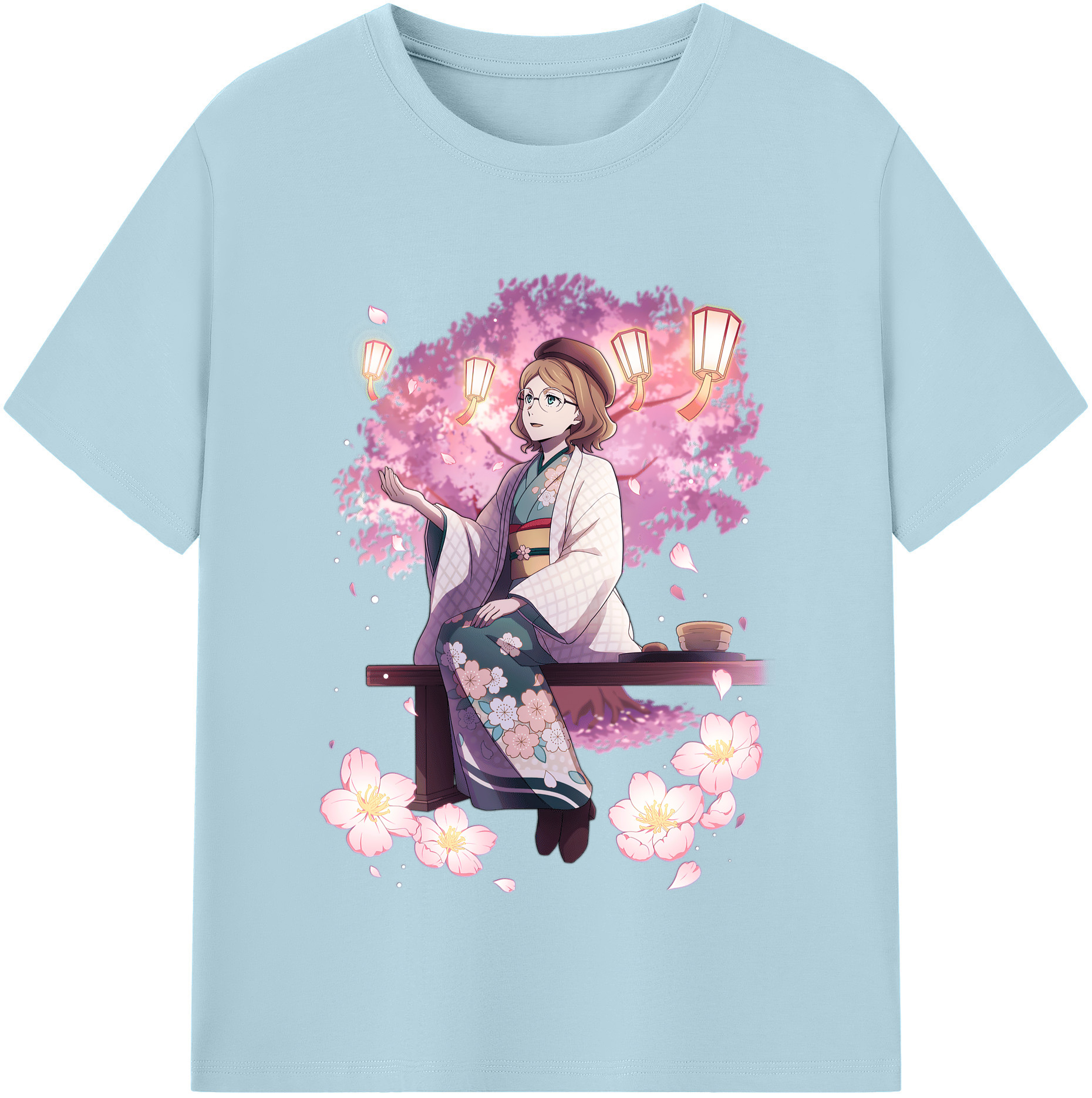 （画像用） 文豪ストレイドッグス Bungo Stray Dogs 綿100％半袖Tシャツ（フロントプリント）
